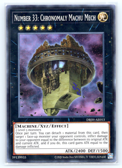 Number 33: Chronomaly Machu Mech - DBJH-AE053 - Common - Yugioh - Image 1