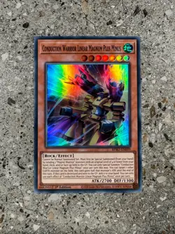 Yugioh Conduction Warrior Linear Magnum Plus Minus BPRO-EN099 Super 1st Ed NM-M - Image 1