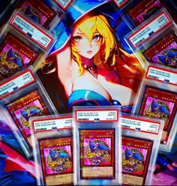 Yu-Gi-Oh! 2025 7/11 PROMO DARK MAGICIAN GIRL 711E-JP002 PSA 10 - Image 1