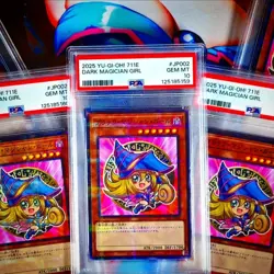 Yu-Gi-Oh! 2025 7/11 PROMO DARK MAGICIAN GIRL 711E-JP002 PSA 10 - Image 3