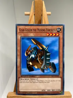 Gear Golem The Moving Fortress - 1st Edition SBC1-ENF02 - NM - YuGiOh - Image 1