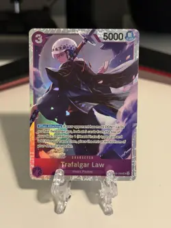 One Piece TCG English OP05-069 Trafalgar Law SR Foil - Image 1
