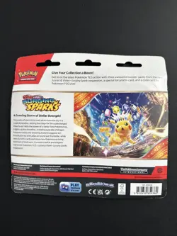 Pokemon Cards - S&V: Surging Sparks -QUAGSIRE BLISTER PACK (3 Boosters & 1 Foil) - Image 2