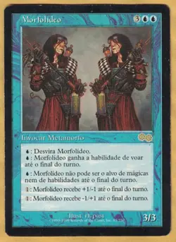 Morphling ( Urza's Saga, Rare, Portuguese, 1998) MTG Foreign - Image 1