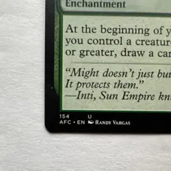 Colossal Majesty - Commander Uncommon Enchantment Green Magic 154 - Image 5