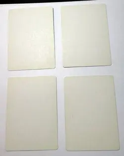 4x Mountains blank artist proofs MTG Mirage artist John Avon SOLD AS IS - Image 2