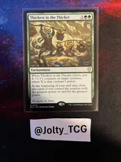 Thickest in the Thicket Commander: Bloomburrow Regular - Image 1