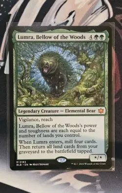 Lumra, Bellow of the Woods - Bloomburrow Magic The Gathering - Image 1