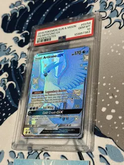 Articuno GX SV54/SV94 - Hidden Fates - Pokemon Card - PSA 10 - Image 3