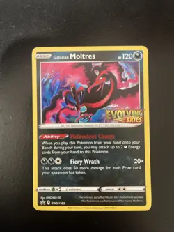 Galarian Moltres - (Prerelease) SWSH125 SWSH: Pokemon Promo Cards Holo - Image 1