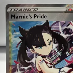 Pokemon TCG Marnie's Pride Full Art Brilliant Stars 171/172 NM One Owner - Image 2
