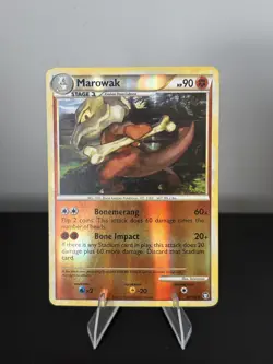 Marowak 44/102 2010 Triumphant Set Pokemon Card Reverse Holo MP - Image 1