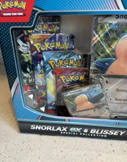 Pokemon Snorlax Ex & Blissey Ex Special Collection Box! Walmart Exclusive, 8Pks - Image 3