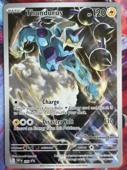 Thundurus - 209 (Pokemon Center Exclusive) 209 Sv: Scarlet & Violet Promo Cards - Image 1