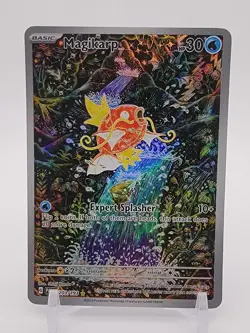 MAGIKARP 203/193 Illustration Rare Holo Pokemon Paldea Evolved NM, Unplayed - Image 1