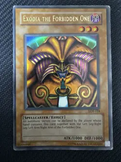 Yu-Gi-Oh! Exodia the Forbidden One complete Set LOB-120-124- Ultra Rare - Image 2