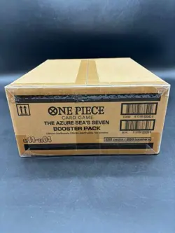 One Piece OP14-EB04 The Azure Sea's Seven English 12 Booster Box Case Sealed - Image 3