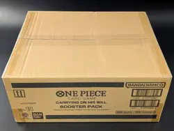 One Piece TCG English OP-13 Carrying On His Will Booster Box Case SEALED - Image 1