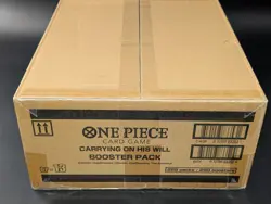 One Piece TCG English OP-13 Carrying On His Will Booster Box Case SEALED - Image 3