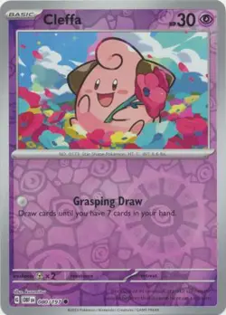 Cleffa 80/197 Reverse Holo | Obsidian Flames | Pokemon Card - Image 1