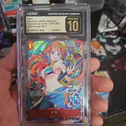 CGC PRISTINE 10 Nami C ST01-007 PROMO THE BEST Storage Box Set One Piece Card 89 - Image 1