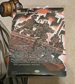Doubling Season (Borderless) Teenage Mutant Ninja Turtles MTG MINT 🔥 - Image 1