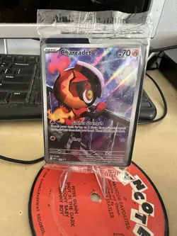 Pokemon TCG: Charcadet 022 Black Star Promo Phantasmal Flames ETB MEP EN NM - Image 1