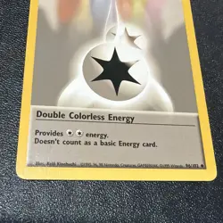 Pokemon - Base Set - Double Colorless Energy 96/102 - Uncommon LP - Image 3