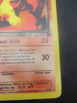 Dark Rapidash unlimited Team rocket Uncommon 44/82 - WOTC Pokemon LP - Image 5
