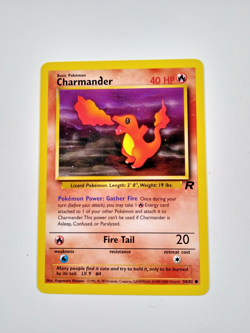Charmander 50/82 1st Edition Team Rocket Pokemon TCG Card - Image 1
