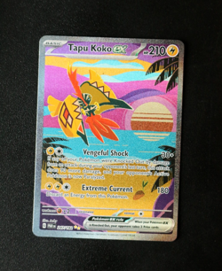 Pokemon Card - Tapu Koko EX 247/182 Paradox Rift Special Illustration Rare - NM⭐ - Image 1