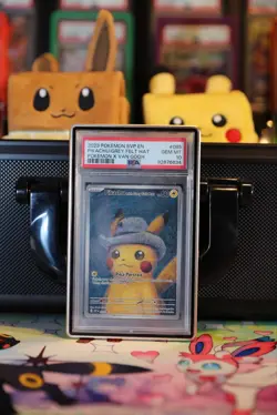 PSA 10 Pokemon Pikachu Van Gogh Promo Card 2023 #085 GREY FELT HAT - Image 4