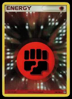 Pokemon Card - Fighting Energy Power Keepers 108/108 Holo Rare - Image 1