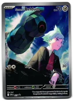 Steven's Beldum 207 - Scarlet & Violet Promo Pokemon TCG - M/LP Card - Image 1