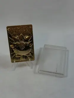 Pokemon Togepi 23k Gold Plated Trading Card 1999 Burger King Limited Edition - Image 1