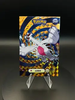 Lugia Gold Prism Holo Shiny Card Database Peru Pokemon - Image 3