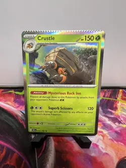 *CRIMP ERROR* Crustle 012/182 Pokemon Card - Image 1