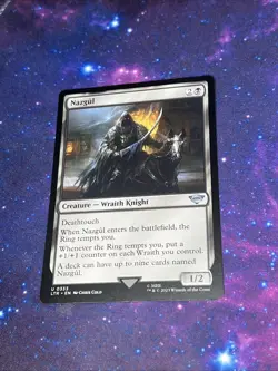 Nazgul Magic the Gathering Card Lord of the Rings Near Mint Condition #333 - Image 1