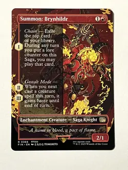 Summon: Brynhildr (Borderless) | MTG | NM - Image 1