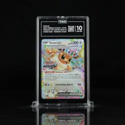 TAG 10 GEM Pokemon Eevee EX Prismatic Evolutions Stamped #075/131- Surprise Box - Image 1