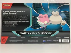 Pokemon Snorlax Ex & Blissey Ex Special Collection Box! Walmart Exclusive, 8Pks - Image 2