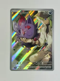 Pokemon TCG - N’s Zorua - 189 Black Star Promo - 2025 S&V: JTG - ETB Promo - Image 1