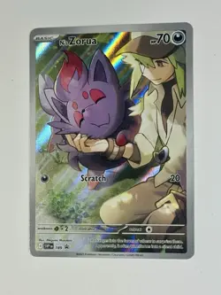 Pokemon TCG - N’s Zorua - 189 Black Star Promo - 2025 S&V: JTG - ETB Promo - Image 4