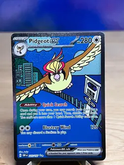 Obsidian Flames Pidgeot ex 225/197 Special Illustration Rare Pokemon NM/M - Image 1