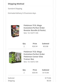 **PRESALE** Pokemon TCG: Mega Evolution-Perfect Order Booster Bundle 6 PACKS - Image 2