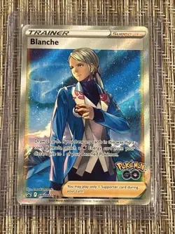 Blanche Trainer Ultra Rare Black Star Promo SWSH227 Pokemon 2022 GO NM/M - Image 1