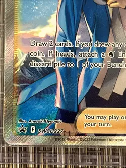 Blanche Trainer Ultra Rare Black Star Promo SWSH227 Pokemon 2022 GO NM/M - Image 2