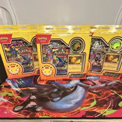 Pokemon 2026 Pokemon Day Box Pikachu Promo Booster Lot of 3 English TCG - Image 1