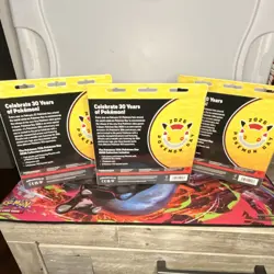 Pokemon 2026 Pokemon Day Box Pikachu Promo Booster Lot of 3 English TCG - Image 3