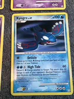 Lot Of 4 Pokemon Legends Awakened #24,25,26,32/146 Deoxys&Kyogre - Image 5